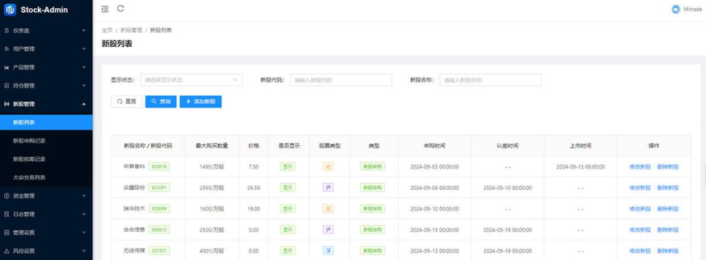 图片[2]-2024最新虚拟模拟股票系统源码